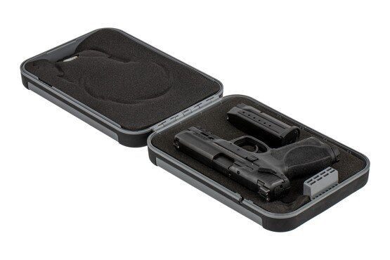 Snap Safe TrekLite XL TSA combination lock box is perfectly sized to contain a compact handgun and spare magazine